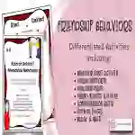 Friendship Behaviors Differentiated Activities For K-5th