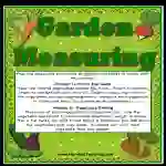 Garden Vegetables Measuring Activity