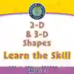 Geometry: 2-D & 3-D Shapes - Learn the Skill - FLASH-PC