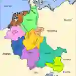 Germany 10th-11th Centuries Map