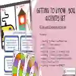 Getting To Know You Activities Pack