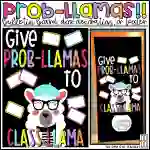 Give Prob-LLamas to Drama Llama Class Bulletin Board Kit, Door Decoration Set, or Poster