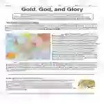 Gold, God, and Glory: Reasons for Exploration | Comprehension Worksheet