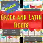 Greek and Latin Roots Digital Boom Cards -Distance Learning