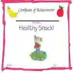 Healthy Snack Reward Certificate for Girls