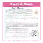 Heart and Lungs Health and Fitness Reading Comprehension Worksheet