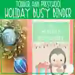 Holiday Busy Binder | Preschool Learning Activities