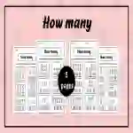 How Many Worksheets - Count And Write How Many - How Many 1-20