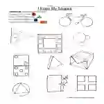 Identify Real Life Shapes Worksheet by Teach Simple