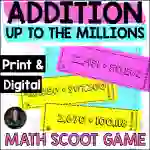 Interactive Digital Math Game: Addition to the Millions