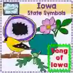 IOWA State Symbols Clip Art