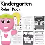 Kindergarten Coronavirus Relief Pack