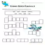 Kindergarten Sight Words O to S Worksheet