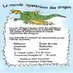 LE MONDE MYSTÉRIEUX DES DRAGONS Gr. 4-8