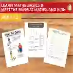 Learn Maths Basics And Meet The Gang Of MathsLand School (9-12 years)