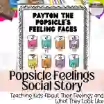Learning Feelings and Facial Expressions Social Story-- Popsicle