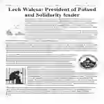 Lech Wałęsa: President of Poland Biography | Comprehension Questions