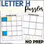 Letter H Puzzles by Teach Simple