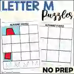 Letter M Puzzles