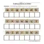 Letter Order Worksheet