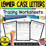 Lower Case Letters - Tracing Worksheets