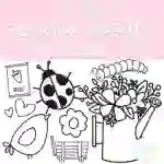 LSF Doodle Font - Spring