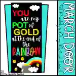 March/St. Patrick's Day Door Decoration Set: Pot of Gold