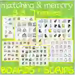 MATCHING & MEMORY BOARDS WITH STRIPS