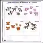Matching Animal Groups Activity Preschool Kindergarten 1st Grade Homeschool Daycare
