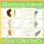 Matching Food Halves Visual Form Constancy