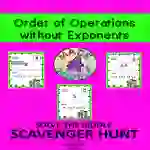 Math Scavenger Hunt: Order of Operations