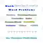 Math Word Problems Grades 7 & 8 - Includes a test! Fractions, Ratios and More!