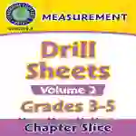 Measurement: Drill Sheets Vol. 2 Gr. 3-5