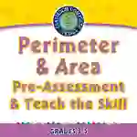 Measurement: Perimeter & Area - Pre-Assessment & Teach the Skill - FLASH-MAC