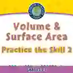 Measurement: Volume & Surface Area - Practice the Skill 2 - FLASH-MAC