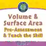 Measurement: Volume & Surface Area - Pre-Assessment & Teach the Skill - FLASH-MAC