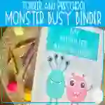 Monster Busy Binder | Preschool Learning Activities