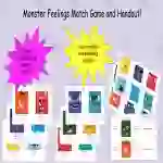 Monster Feelings Match Game Plus Handout