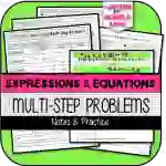 Multi-Step Problems with Rational Numbers NOTES & PRACTICE