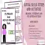 My Body, It's Private Parts Social Skills Story and Activities For Girls