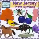 New Jersey State Symbols Clip Art