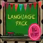 NO PRINT Back to School Language Pack for Distance Learning