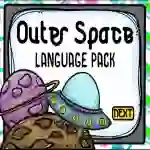 NO PRINT Outer Space Receptive Expressive Language Activities Pack