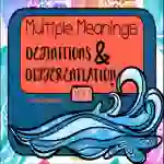 NO PRINT Summer Multiple Meaning Words Activities in Context