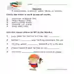 Noun Examples Worksheet