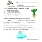 Noun Practice Worksheet