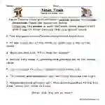 Noun Town Worksheet