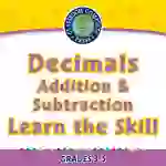 Number & Operations: Decimals - Addition & Subtraction - Learn the Skill - MAC Software
