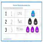 Numbers, Letters & Shapes Tracing Worksheets