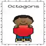 Octagon Shape Packet Printable Activity Book